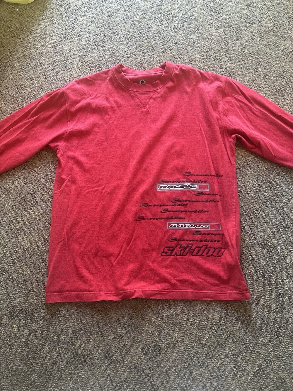 Vintage Men’s Ski-Doo Racing Long Sleeve Size M